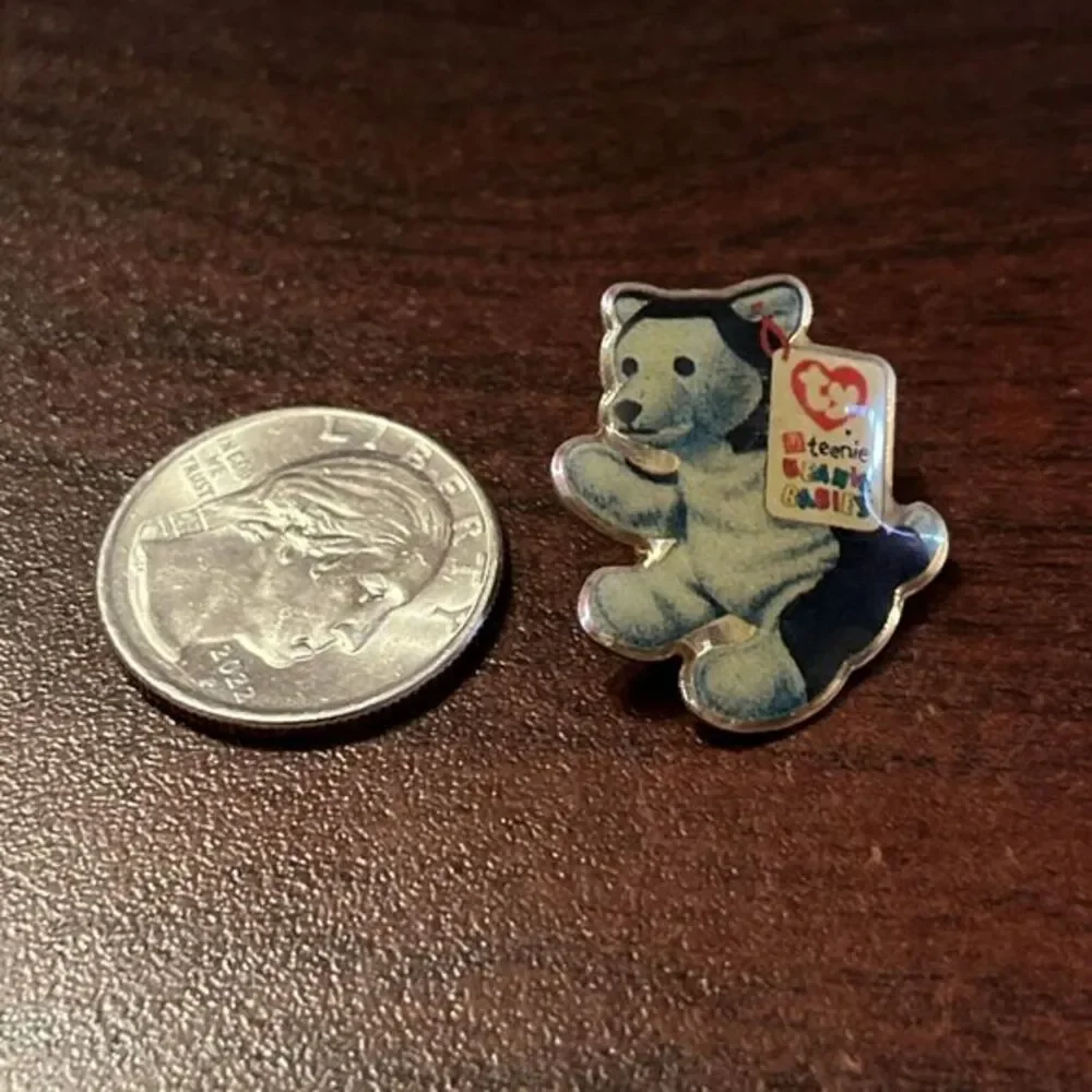 McDonald’s Ty Teenie Beanie Babies‎ Husky Dog Employee Lapel Hat Pin